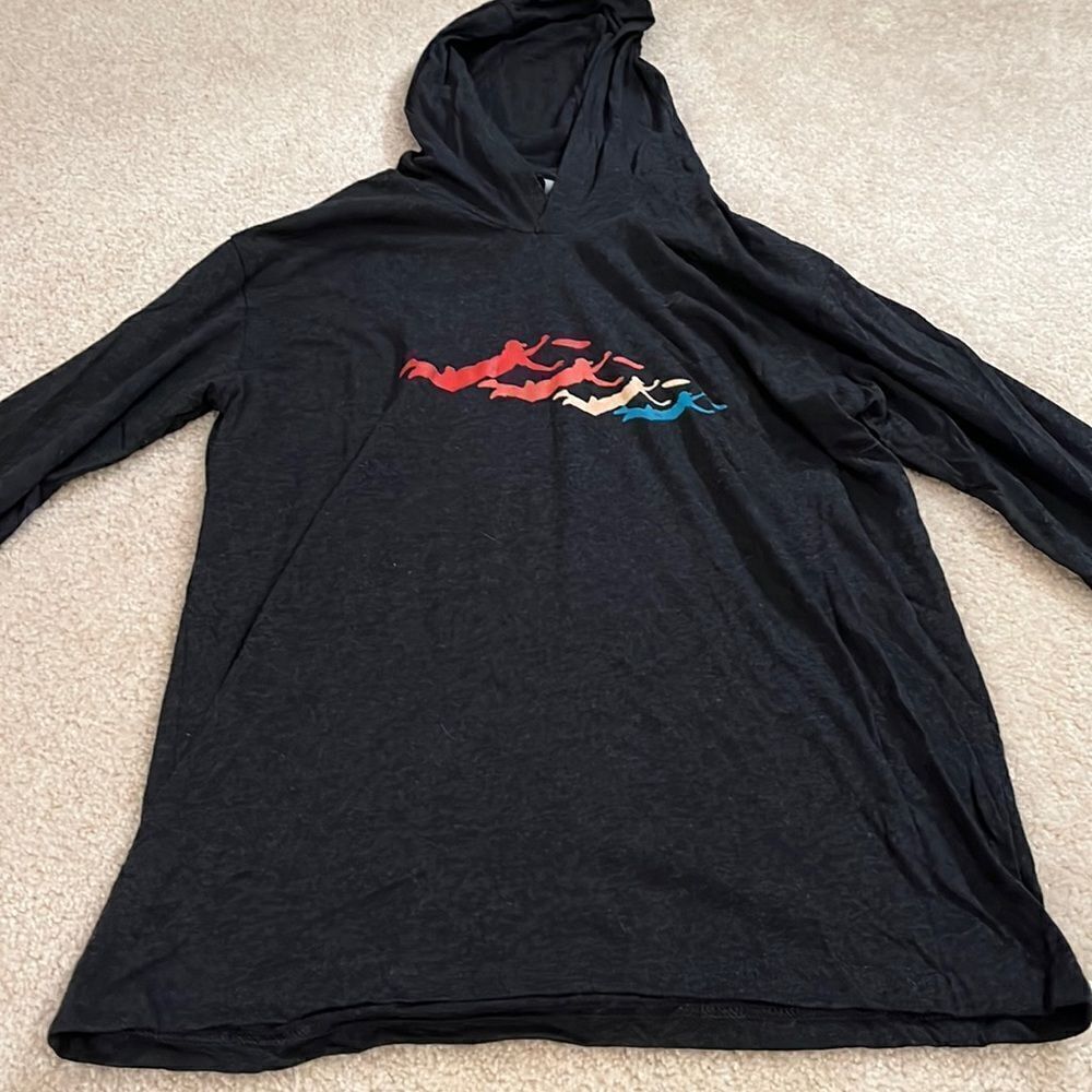 NEXT LEVEL APPAREL SIZE LARGE DISC CATCH SWEATSHIRT